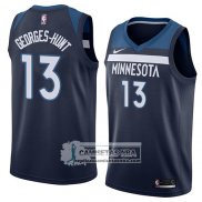 Camiseta Timberwolves Marcus Georges-hunt Icon 2018 Azul