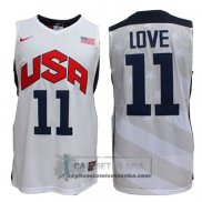Camiseta USA 2012 Love Blanco