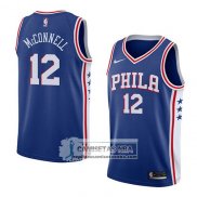 Camiseta 76ers T.j. Mcconnell Icon 2018 Azul