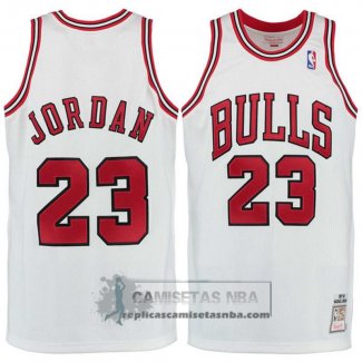 Camiseta Autentico Bulls Jordan Blanco