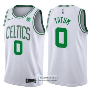 Camiseta Autentico Celtics Tatum 2017-18 Blanco