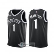 Camiseta Brooklyn Nets Jamal Crawford Negro Icon