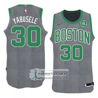 Camiseta Celtics Guerschon Yabusele Navidad 2018 Verde