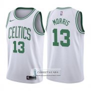 Camiseta Celtics Marcus Morris Association 2017-18 Blanco