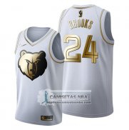Camiseta Golden Edition Memphis Grizzlies Dillon Brooks 2019-20 Blanco