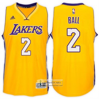 Camiseta Lakers Ball Amarillo