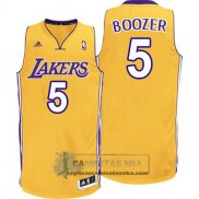 Camiseta Lakers Boozer Amarillo