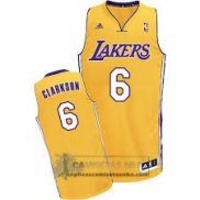 Camiseta Lakers Clarkson Amarillo
