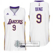 Camiseta Lakers Deng Blanco