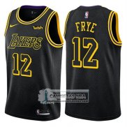 Camiseta Los Angeles Lakers Channing Frye Ciudad 2018