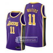 Camiseta Los Angeles Lakers Dion Waiters Statement 2020 Violeta