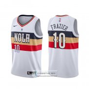 Camiseta New Orleans Pelicans Tim Frazier Earned Blanco