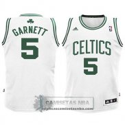 Camiseta Nino Celtics Garnett Blanco