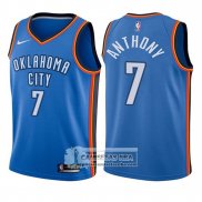 Camiseta Nino Thunder Carmelo Anthony Icon 2017-18 Azul