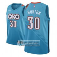 Camiseta Oklahoma City Thunder Deonte Burton Ciudad 2018-19