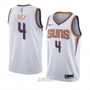 Camiseta Phoenix Suns Quincy Acy Association 2018 Blanco
