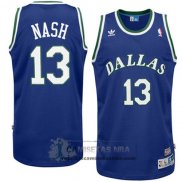 Camiseta Retro Mavericks Nash Azul