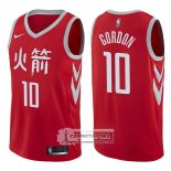 Camiseta Rockets Eric Gordon Ciudad 2017-18 Rojo