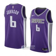 Camiseta Sacramento Kings Joe Johnson Icon 2018 Violeta