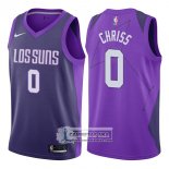 Camiseta Suns Marquese Chriss Ciudad 2017-18 Violeta
