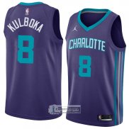Camiseta Charlotte Hornets Arnoldas Kulboka Statement 2018 Viole