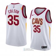 Camiseta Cleveland Cavaliers Bonzie Colson Association 2018 Blan