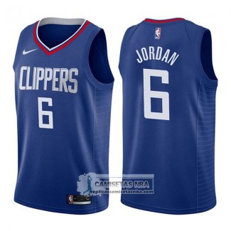 Camiseta Clippers Deandre Jordan Icon 2017-18 Azul