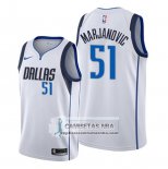 Camiseta Dallas Mavericks Boban Marjanovic Association Blanco