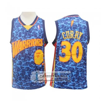 Camiseta Golden State Warriors Stephen Curry Mitchell & Ness Azu