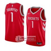 Camiseta Houston Rockets Iman Shumpert Icon 2018 Rojo