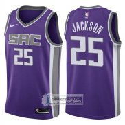 Camiseta Kings Justin Jackson Icon 2017-18 Violeta