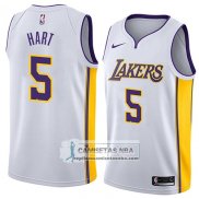 Camiseta Lakers Josh Hart Association 2018 Blanco