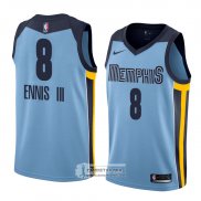 Camiseta Memphis Grizzlies James Ennis Iii Statement 2018 Azul