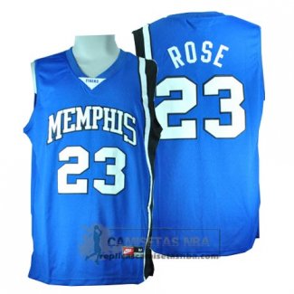 Camiseta NCAA Memphis Tigers Derrick Rose Azul