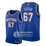 Camiseta New York Knicks Taj Gibson Statement Azul