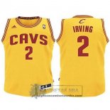 Camiseta Nino Cavaliers Irving Amarillo