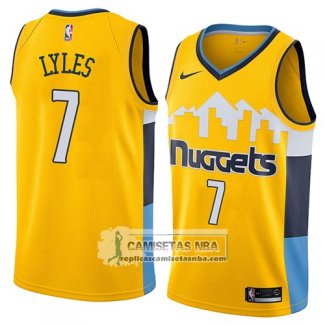 Camiseta Nuggets Trey Lyles Statement 2018 Amarillo