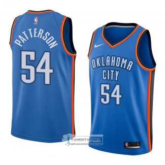 Camiseta Oklahoma City Thunder Patrick Patterson Icon 2018 Azul