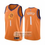 Camiseta Phoenix Suns Devin Booker Statement 2019-20 Naranja
