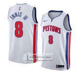 Camiseta Pistons James Ennis Iii Association 2018 Blanco