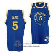 Camiseta Retro Warriors Davis Azul