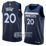 Camiseta Timberwolves Josh Okogie Icon 2018 Azul