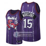 Camiseta Toronto Raptors Eric Moreland Classic Edition Violeta