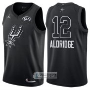 Camiseta All Star 2018 Spurs Lamarcus Aldridge Negro