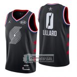 Camiseta All Star 2019 Portland Trail Blazers Damian Lillard Neg