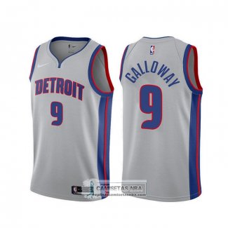 Camiseta Detroit Pistons Langston Galloway Statement Gris