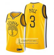 Camiseta Golden State Warriors Jordan Poole Earned Amarillo