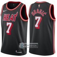 Camiseta Heat Goran Dragic Classic 2017-18 Negro