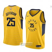 Camiseta Indiana Pacers Al Jefferson Statement 2018 Amarillo