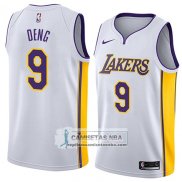 Camiseta Lakers Luol Deng Association 2018 Blanco